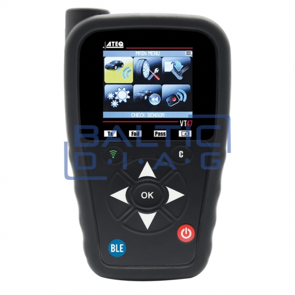Tire pressure sensor TPMS diagnostic tool with BLE and OBDII module ATE-D104 VT47