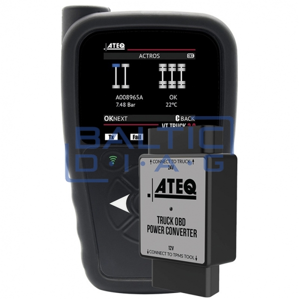 Tire pressure sensor TPMS diagnostic tool for trucks ATE-D091 VT Truck 2.0