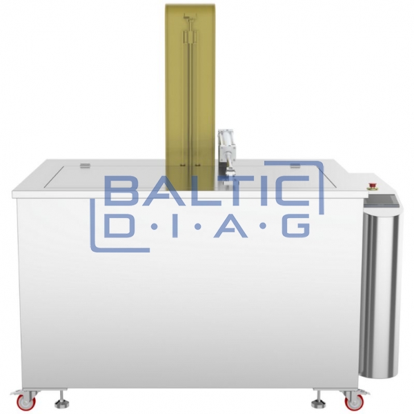 Ultrasonic tank 1000 liters with lifting platform and filtration system AL-1000 SONIXTEC