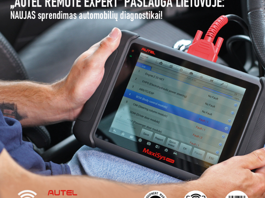 „Autel Remote Expert“ paslauga Lietuvoje: naujas sprendimas automobilių diagnostikai