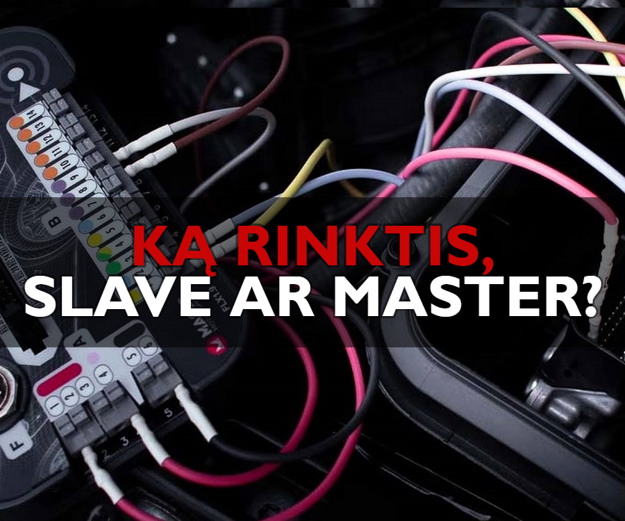 Renkuosi chip tuning įrangą: kuo skiriasi SLAVE ir MASTER?