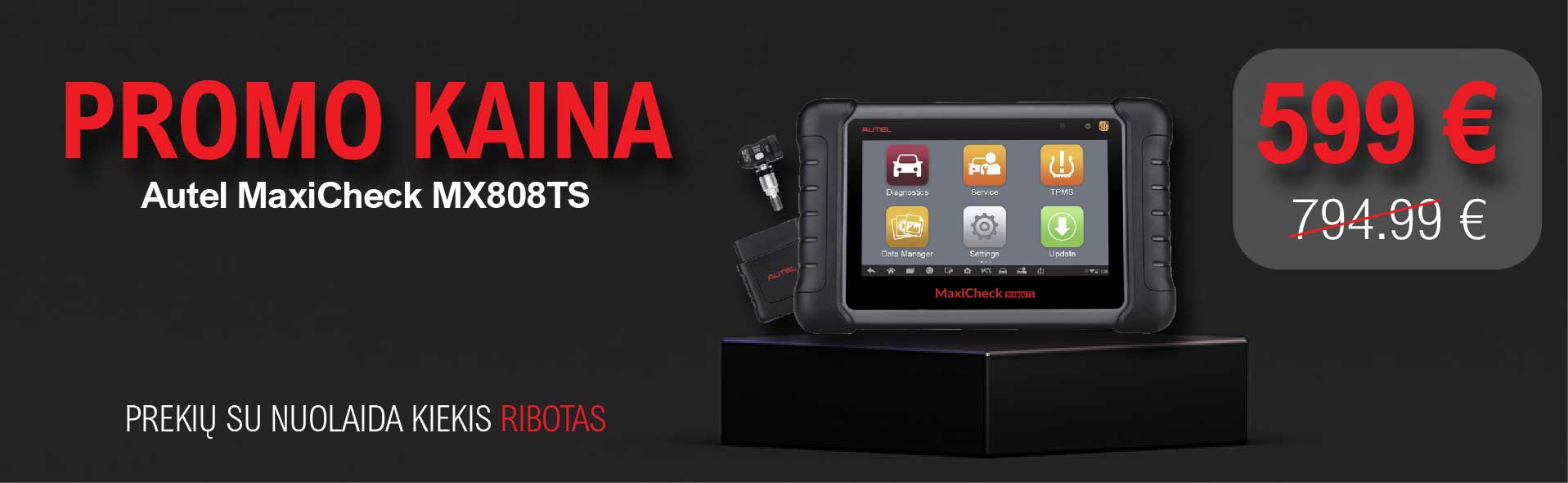 Autel MaxiCheck MX808TS Promo