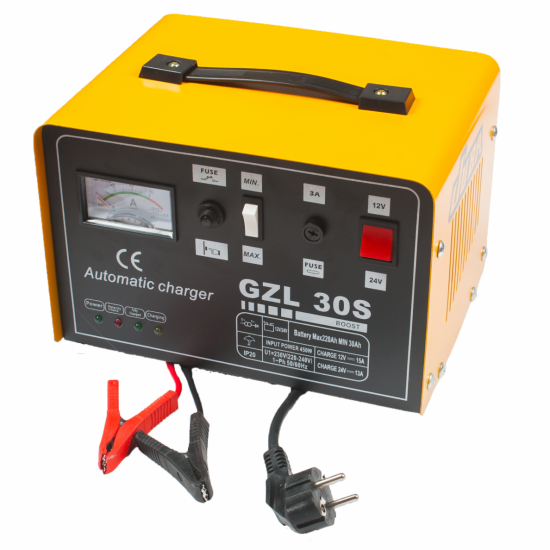 Battery charger 12 / 24V 15A 300 Ah