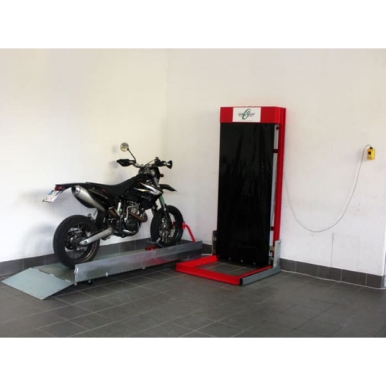 Парковочный подъемник для мотоциклов в гараж