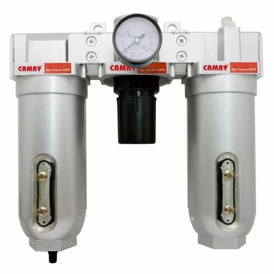 Air flow regulator 1 "with filter and oil