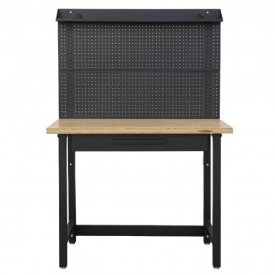 Верстак с перфорированной стенкой