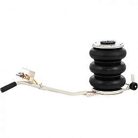 Pneumatinis domkratas 5 tonų su 3 oro pagalvėmis