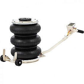 Pneumatinis domkratas 5 tonų su 3 oro pagalvėmis