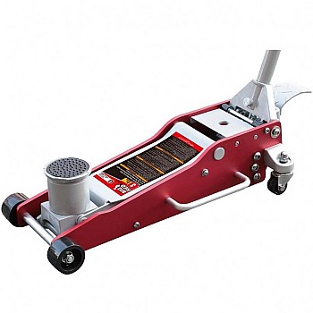 Low profile jack with wheels 2.5t