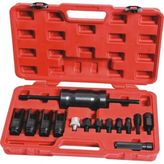 Diesel injector extraction kit 14 pcs.