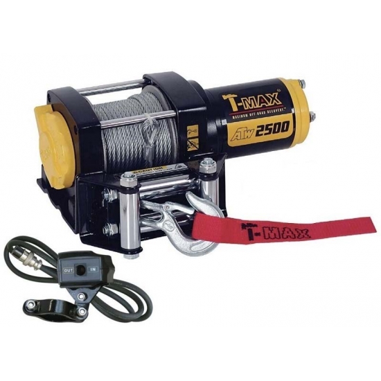 Electric Pulling Winch, 12 V, 1134 kg