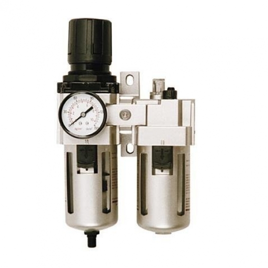 Air flow regulator 1/2 "with filter and lubricator