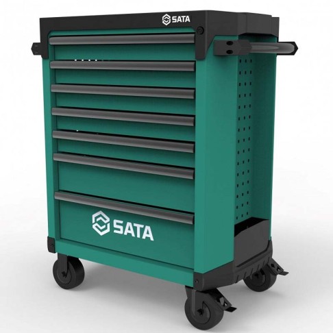 Tool trolley, 7 drawers Sata Pro with 246 pcs. tools