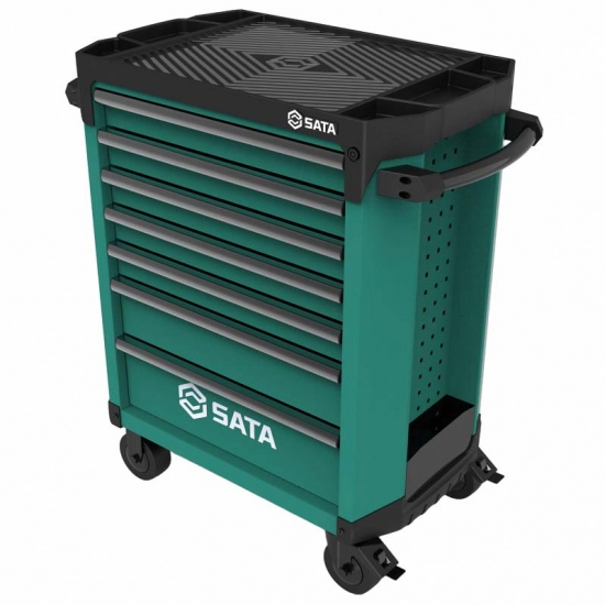 Trolley for tools, 7 drawers Sata Pro