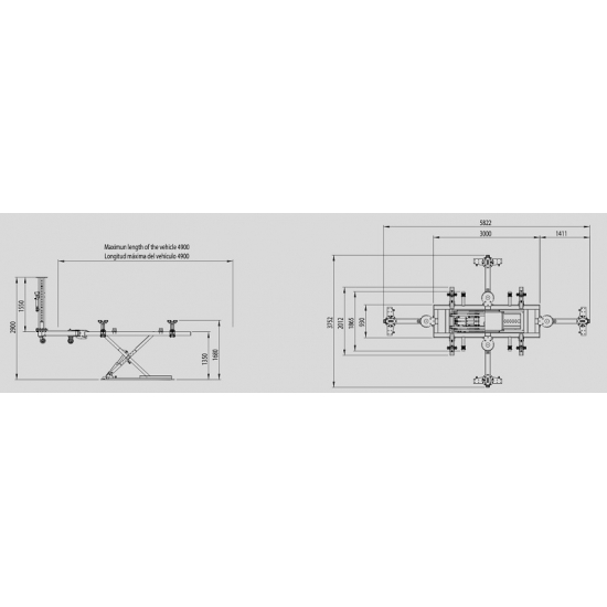 Rapid 10T Body Straightening Stand