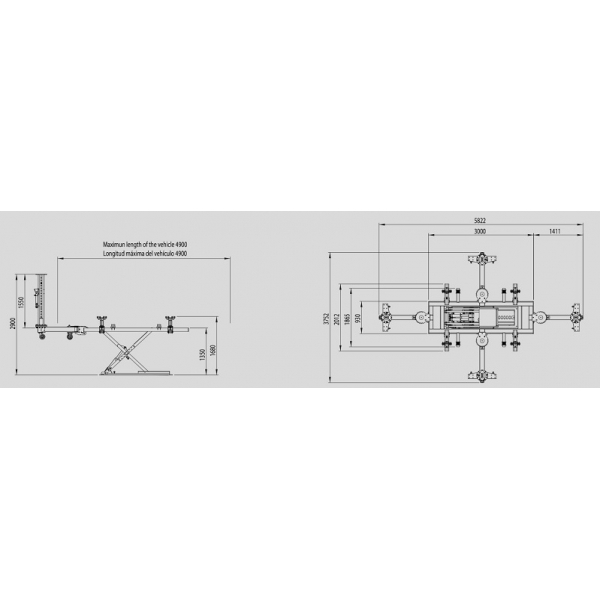 Rapid 10T Body Straightening Stand