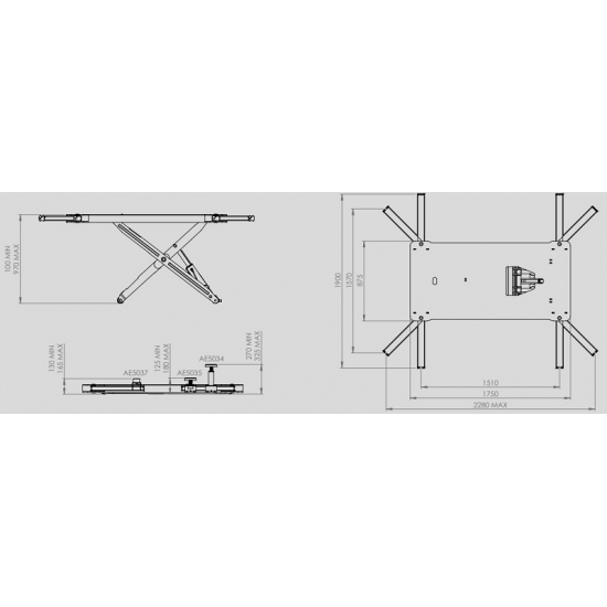 Powerlift Medium Height Scissor Lif