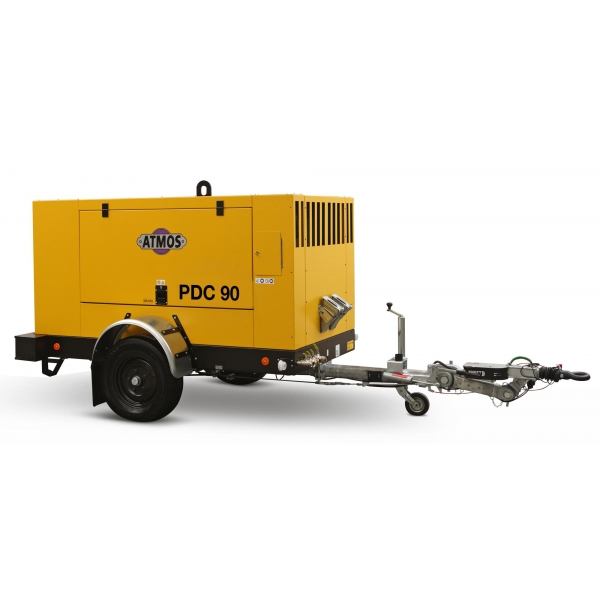 Mobile diesel air compressor ATMOS PDH90