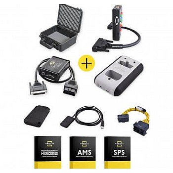 Raktų programavimo įrangos paketas sunkvežimiams Mercedes-Benz ABRITES MN00T 