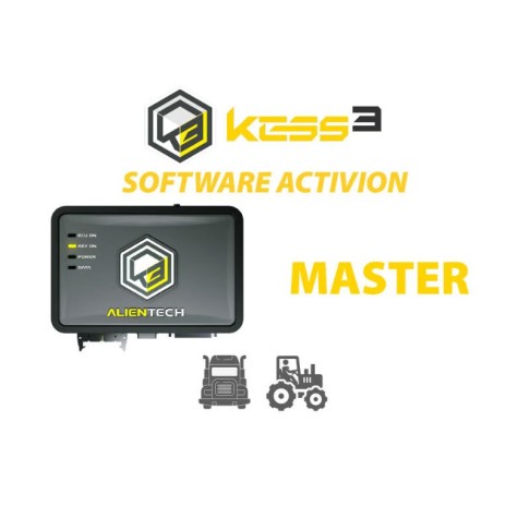 KESS3 Master Agriculture, Truck & Buses OBD, Bench Boot Лицензия активации Alientech KESS3MA012