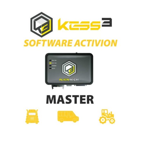 KESS3 Master Agriculture, Truck & Buses Лицензия на активацию протокола OBD Alientech KESS3MA003