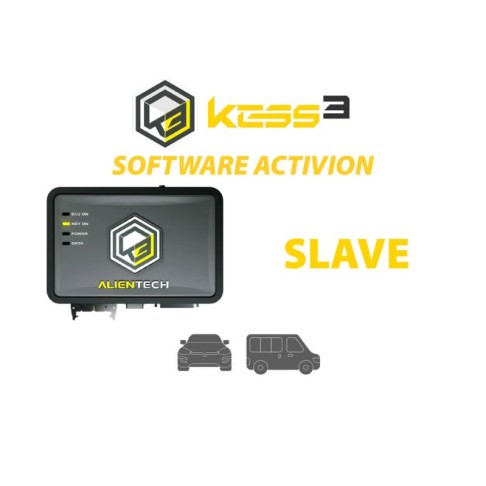 KESS3 Slave Car, LCV OBD, Bench Boot Лицензия активации Alientech KESS3SA010