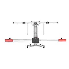 ADAS mobilus kalibracijos stendas su ratų suvedimo patikros funkcija Autel MaxiSys IA600
