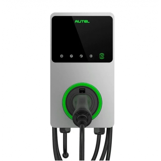 Autel MaxiCharger AC wallbox 7kW, 32A, type 2, single phase (Silver color)