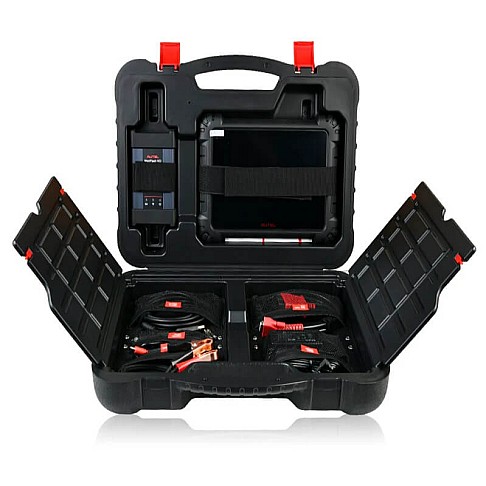 Autel IA900WA wheel alignment stand with rim brackets