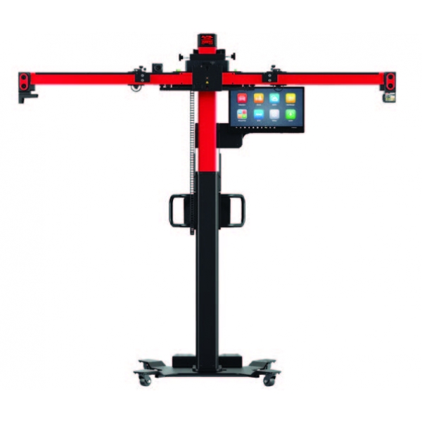 Wheel alignment and ADAS calibration stand Autel MaxiSys IA900WA basic kit with tire clamps