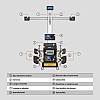 Автоматический стенд регулировки развал-схождения Autool XC508 3D