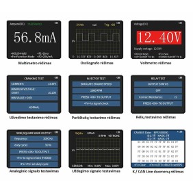 Vehicle diagnostic multimeter, Autool DM303