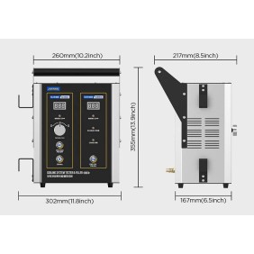 Aušinimo sistemos tikrinimo, pildymo įrenginys, Autool SC301