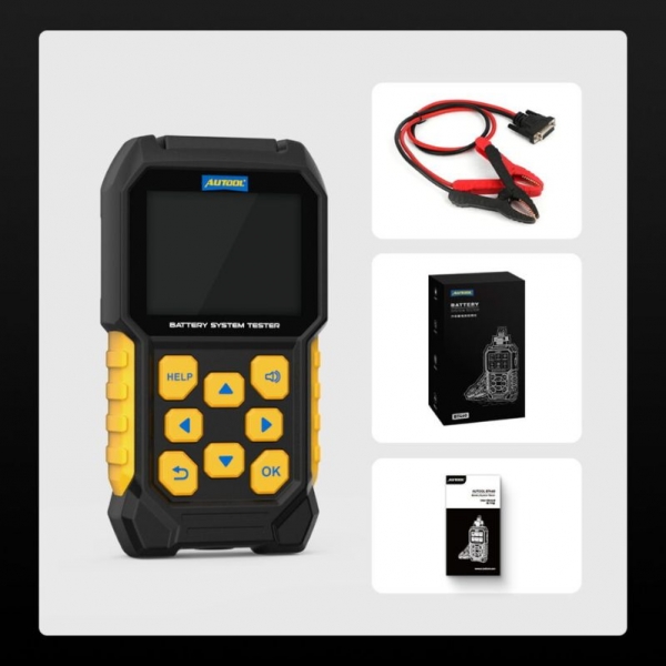 Тестер нагрузки аккумулятора для 12V/24V систем Autool BT460