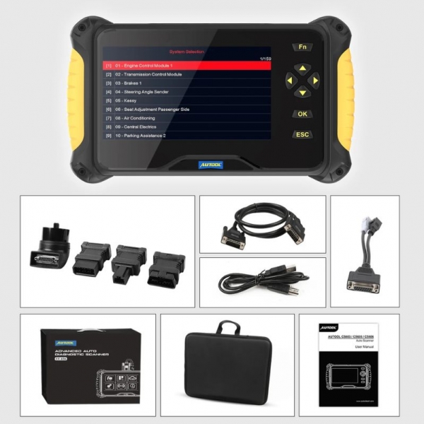 Professional OBD2 diagnostic tool Autool CS606