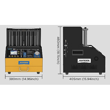 Устройство для проверки и промывки бензиновых форсунок Autool CT500 GDI EFI FEI