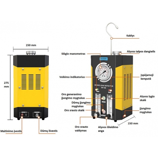 Smoke generator Autool SDT206