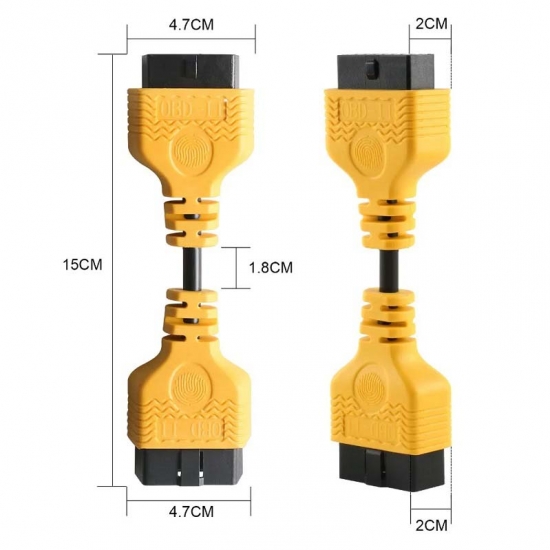 OBDII connector extension cable Autool, 14 cm