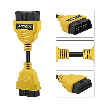 OBDII jungties prailginimo laidas Autool, 14 cm