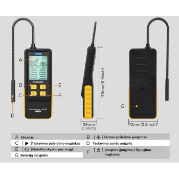 Прибор для проверки состояния тормозной жидкости Autool AS502