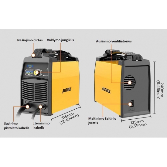 Suvirinimo aparatas Autool M518