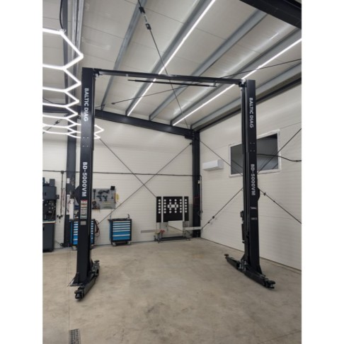 Dviejų kolonų keltuvas mikroautobusams, 5T BD-5000VM