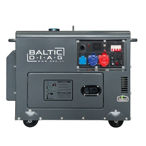 Mobilus dyzelinis generatorius BD9500SE, 7 kW