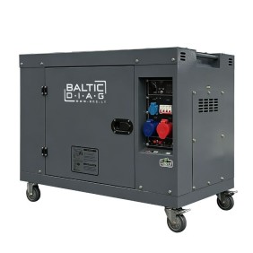 Mobile diesel generator BD12500SE, 9.5 kW