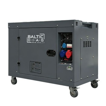 Mobilus dyzelinis generatorius BD12500SE, 9,5 kW
