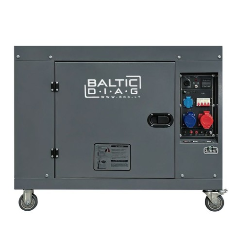 Мобильный дизельный генератор BD12500SE, 9,5 кВт