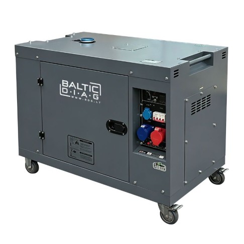 Мобильный дизельный генератор BD12500SE, 9,5 кВт