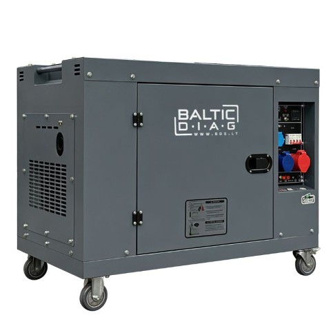 Мобильный дизельный генератор BD12500SE, 9,5 кВт