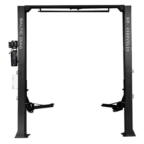 Dviejų kolonų keltuvas su elektromagnetiniu fiksavimu ir 3 + 3 pakopų letenomis, 4,5T BD-4500VEL33