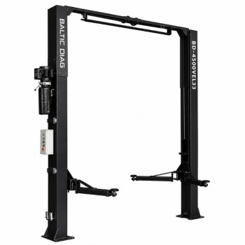 Two post lift with electromagnetic Locking and 3 + 3 stage arms, 4.5T BD-4500VEL33